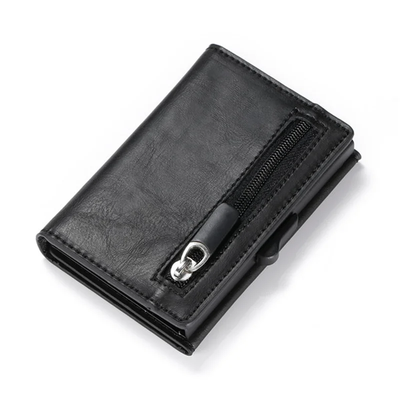 Multi-function Credit Card Case with Magnetic Buckle Men Leather Wallet Rfid Business Zipper Coin Purse fit 8 Cards
Multi-function Credit Card Case with Magnetic Buckle Men Leather Wallet Rfid Business Zipper Coin Purse fit 8 Cards