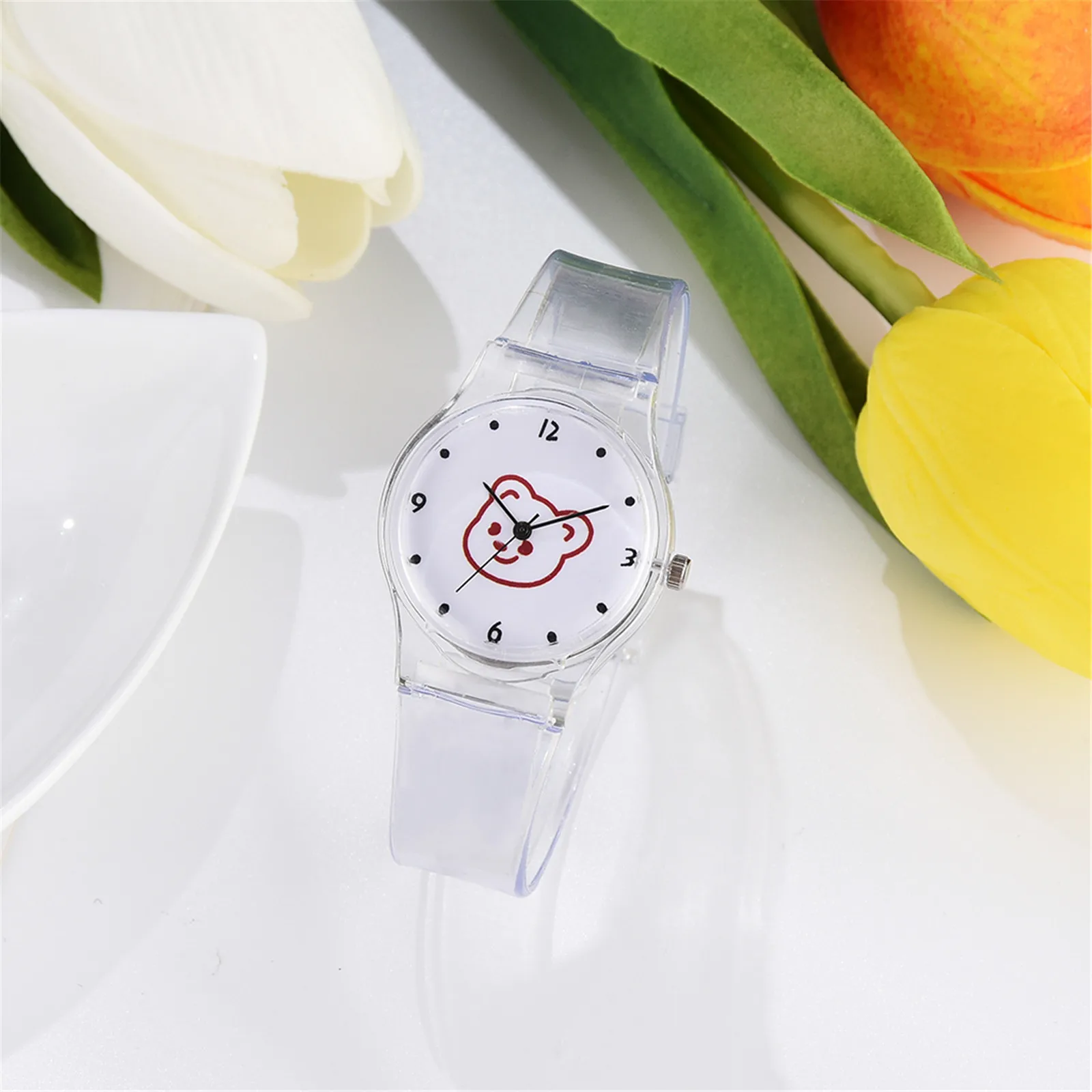 Fashion PopTransparent Strap Children Gift Summer Decoration Quartz Watch Waterproof High Quality Silicone Belt Casual Watches
Fashion PopTransparent Strap Children Gift Summer Decoration Quartz Watch Waterproof High Quality Silicone Belt Casual Watches