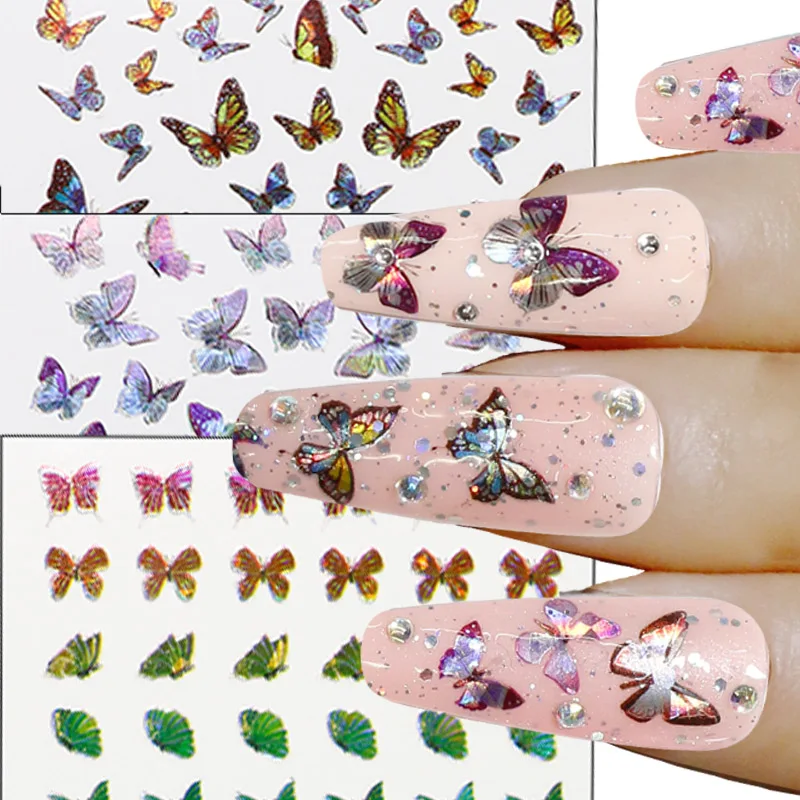1 Sheet Sticker & Decal New Butterfly Spring Ultra-thin Holographic Adhesive-Self Nail 3D Sticker Nail Decal Nail Art Stickers
1 Sheet Sticker & Decal New Butterfly Spring Ultra-thin Holographic Adhesive-Self Nail 3D Sticker Nail Decal Nail Art Stickers