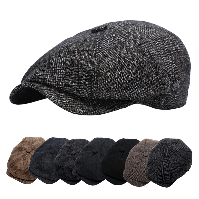 Same MAN HAT BERET Wool boina Newsboy Cap Octagonal Hats For male Autumn Winter Spring Warm Protect Ear
Same MAN HAT BERET Wool boina Newsboy Cap Octagonal Hats For male Autumn Winter Spring Warm Protect Ear