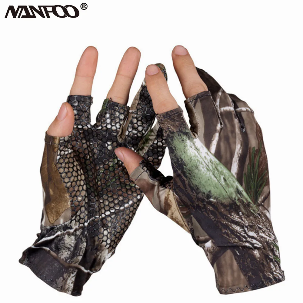 Elastic Three Finger Cut Gloves Summer Thin Bionic Camouflage Hunting Fishing Gloves Multifunctional Anti-Slip Cycling Gloves
Elastic Three Finger Cut Gloves Summer Thin Bionic Camouflage Hunting Fishing Gloves Multifunctional Anti-Slip Cycling Gloves