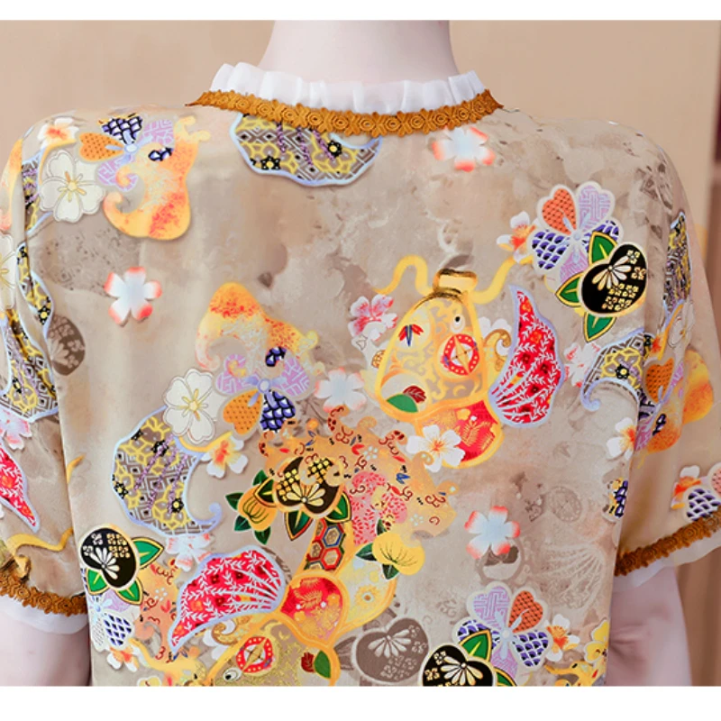 Fashion New 2021 Plus Size L-5XL Summer Vintage Embroidery Loose Short Sleeve Womens Midi Dresses Casual Office Lady Clothes
Fashion New 2021 Plus Size L-5XL Summer Vintage Embroidery Loose Short Sleeve Womens Midi Dresses Casual Office Lady Clothes