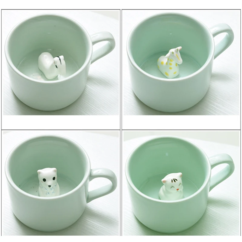 New Arrive Creative Cartoon Ceramic Mugs Cute Animal Coffee Milk Tea Cup 220ml Novelty Birthday Gifts Mugs
New Arrive Creative Cartoon Ceramic Mugs Cute Animal Coffee Milk Tea Cup 220ml Novelty Birthday Gifts Mugs