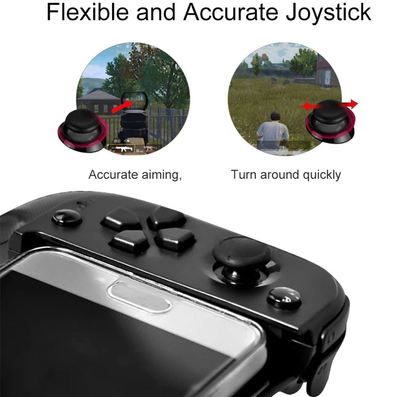 Mobile Game Controller, Telescopic Wireless Bluetooth Controller Gamepad Joystick for IOS Android Phone
Mobile Game Controller, Telescopic Wireless Bluetooth Controller Gamepad Joystick for IOS Android Phone