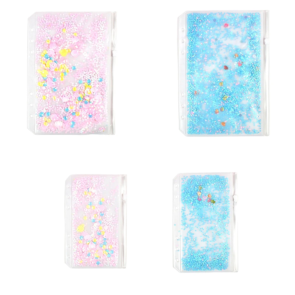 5pcs Cute Folder Binder Pouch School Student Girls Sequins 6 Holes Inner Pocket for Binder Planner Diary Notebook File A5/A6
5pcs Cute Folder Binder Pouch School Student Girls Sequins 6 Holes Inner Pocket for Binder Planner Diary Notebook File A5/A6