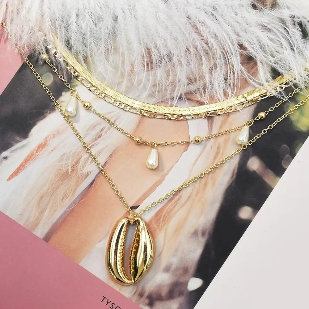 2020 Fashion Punk Multi Layered Simulated Pearl Choker Necklace Collar Statement Carved Coin Pendant Necklace Women Girls Jewelr
2020 Fashion Punk Multi Layered Simulated Pearl Choker Necklace Collar Statement Carved Coin Pendant Necklace Women Girls Jewelr