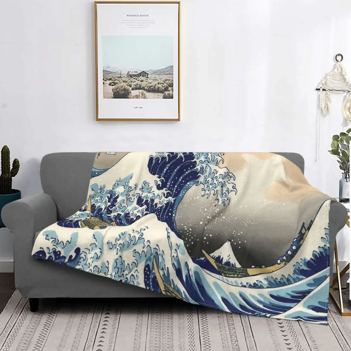 Gran manta ondulada, colcha de cama a cuadros, manta de Anime con capucha, ropa de cama de algodón
Gran manta ondulada, colcha de cama a cuadros, manta de Anime con capucha, ropa de cama de algodón