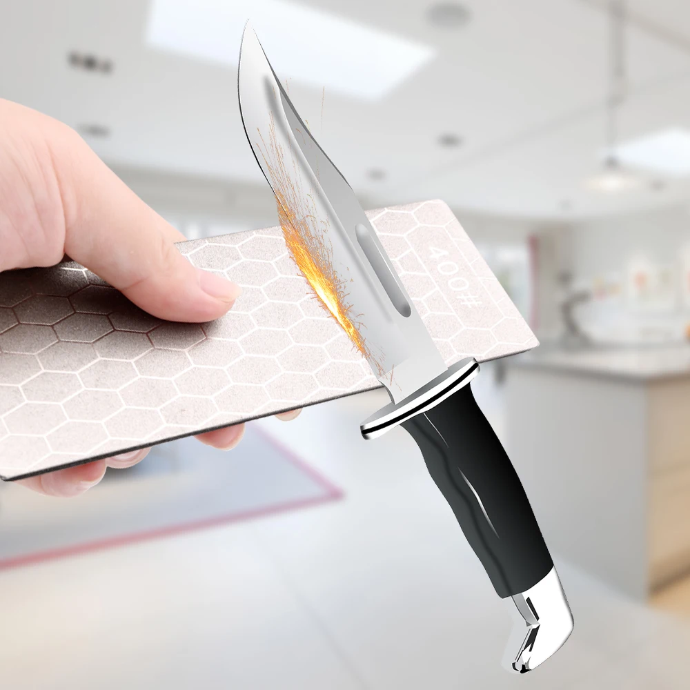 Knife Sharpening Tool Thin Diamond Ultra-thin Honeycomb Diamond Knife Knife Sharpener 400# Kitchen Tool
Knife Sharpening Tool Thin Diamond Ultra-thin Honeycomb Diamond Knife Knife Sharpener 400# Kitchen Tool