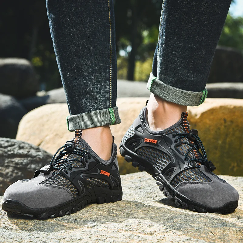 Men's Summer Non-slip Wear-resistant Outdoor travel on foot Sneakers Classic Casual Mesh Breathable Shoes
Men's Summer Non-slip Wear-resistant Outdoor travel on foot Sneakers Classic Casual Mesh Breathable Shoes