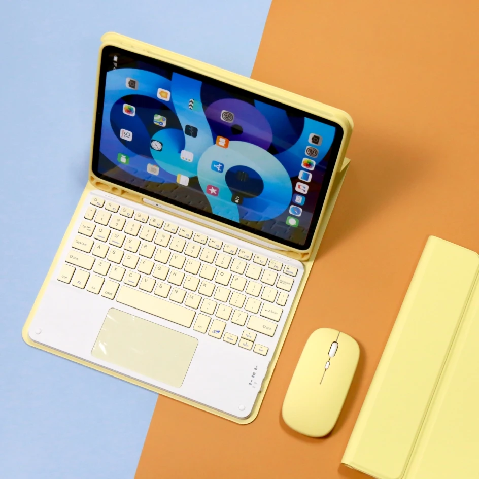 

Беспроводная Bluetooth клавиатура и мышь Magic для iPad Mini6 4 5iPad Pro 11 чехол 2021 2020 Air 4 10,2 7-го 8-го 6-го поколения Air3 Air2