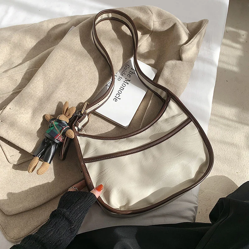 Brand Designer 2021 New Fashion Single Shoulder Underarm Bag Women's Vintage Pu Leather High Quality Crossbody Dumplings Bag
Brand Designer 2021 New Fashion Single Shoulder Underarm Bag Women's Vintage Pu Leather High Quality Crossbody Dumplings Bag