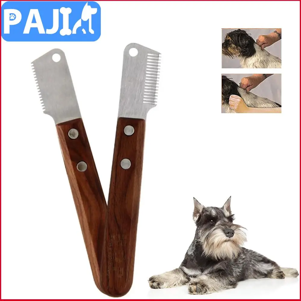 Pet Comb Pet Shedding Hair Removal Comb Wooden Handle Hair Shedding Knife Pubby Hair Cleaner Brush Dog Grooming Cleaning Tool
Pet Comb Pet Shedding Hair Removal Comb Wooden Handle Hair Shedding Knife Pubby Hair Cleaner Brush Dog Grooming Cleaning Tool