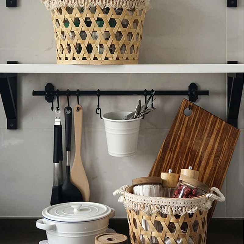 3 PCS Nordic Woven Portable Storage Basket Kitchen Organizer Picnic Fruit Bread Basket Small Rattan Desktop Basket Decor
3 PCS Nordic Woven Portable Storage Basket Kitchen Organizer Picnic Fruit Bread Basket Small Rattan Desktop Basket Decor