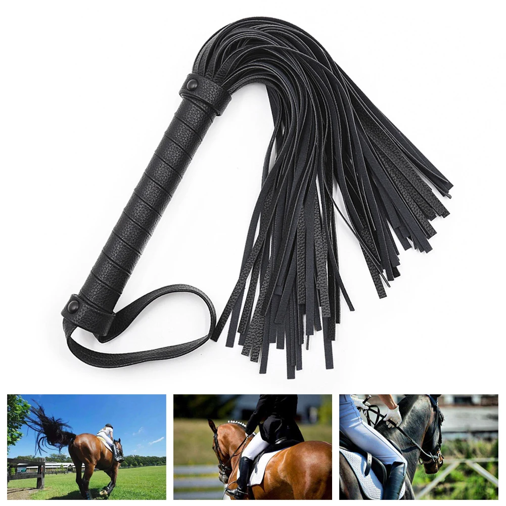 Practice Outdoor Non Slip PU Leather Durable Racing Sports Portable Accessories Equestrian Training Horse Whip Riding Crop Soft
Practice Outdoor Non Slip PU Leather Durable Racing Sports Portable Accessories Equestrian Training Horse Whip Riding Crop Soft