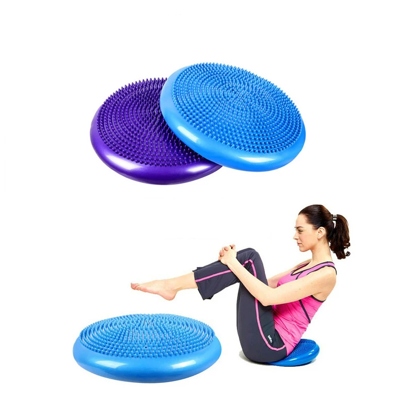 PVC Inflatable Yoga Balance Ball Mat training Mat Cushion Stability Sports Point Massage Mat Ball Elastic Massage Ball Fitness
PVC Inflatable Yoga Balance Ball Mat training Mat Cushion Stability Sports Point Massage Mat Ball Elastic Massage Ball Fitness