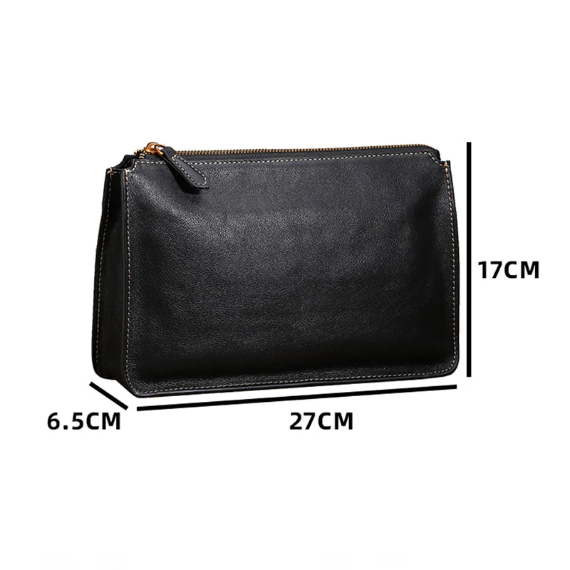 Handbag men's leather casual business cowhide mobile phone bag men's large-capacity clutch bag
Handbag men's leather casual business cowhide mobile phone bag men's large-capacity clutch bag