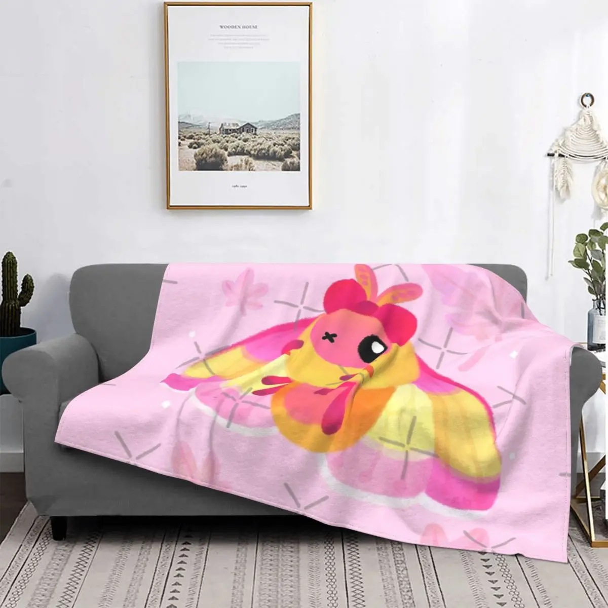 

Manta de polilla de arce rosa, colcha para cama a cuadros, Edredon para sofra, manta de muselina, toalla de playa de lujo