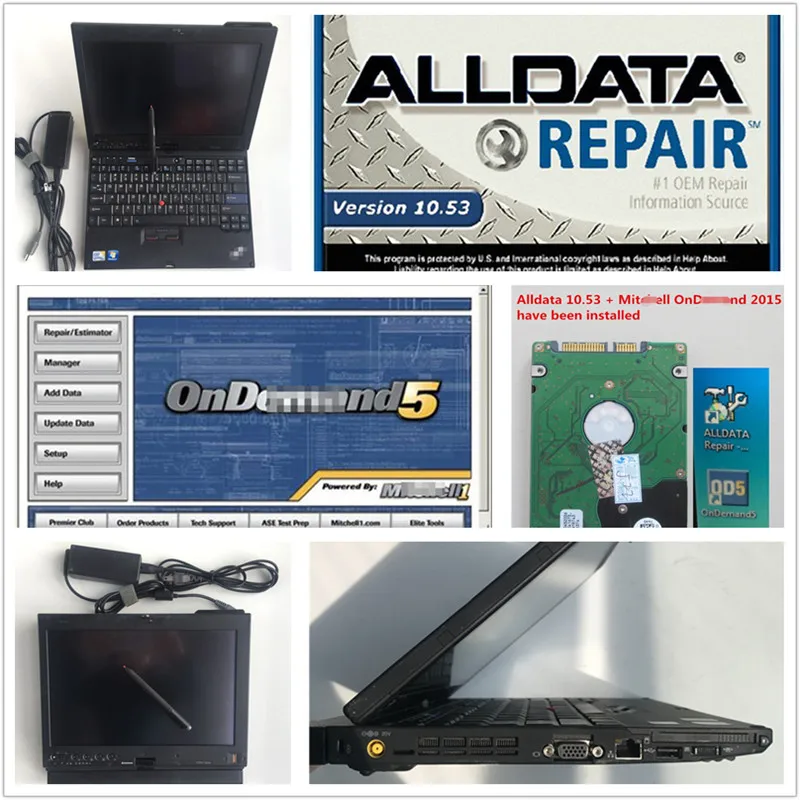 Alldata 10.53 and mit*chell onde*mand 2015 ATSG 2012 Install well on super harddisk 1TB New HDD with touchscreen PC X200T laptop
Alldata 10.53 and mit*chell onde*mand 2015 ATSG 2012 Install well on super harddisk 1TB New HDD with touchscreen PC X200T laptop