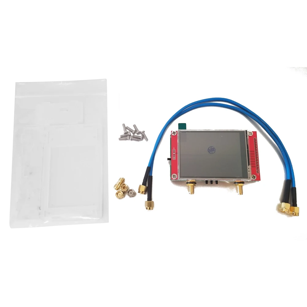3G Vector Network Analyzer S-A-A-2 NanoVNA V2 Antenna Analyzer Shortwave HF VHF UHF with Acrylic Housing
3G Vector Network Analyzer S-A-A-2 NanoVNA V2 Antenna Analyzer Shortwave HF VHF UHF with Acrylic Housing