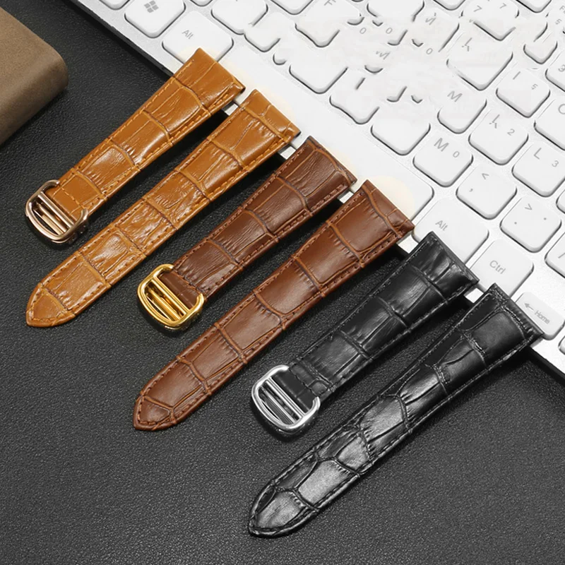 16 18 20 22 23 24 25mm Genuine Leather Watchband Black Brown Bracelet Suitable For Tank Solo Series Watch Accessories Give Tool
16 18 20 22 23 24 25mm Genuine Leather Watchband Black Brown Bracelet Suitable For Tank Solo Series Watch Accessories Give Tool