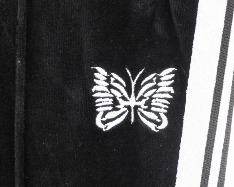 7 Colors High Quality Needles Set Men Women Zipper Jackets Butterfly Embroidery Sleeve Striped Jackets And Coats Men
7 Colors High Quality Needles Set Men Women Zipper Jackets Butterfly Embroidery Sleeve Striped Jackets And Coats Men
