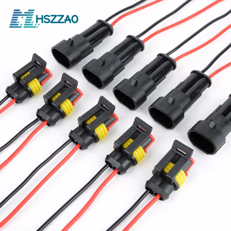 5 Pcs 1-6Pin Xenon Lamp Connector HID Sealed Car Insert Car Waterproof Connector Electrical Wire Connector Plug
5 Pcs 1-6Pin Xenon Lamp Connector HID Sealed Car Insert Car Waterproof Connector Electrical Wire Connector Plug