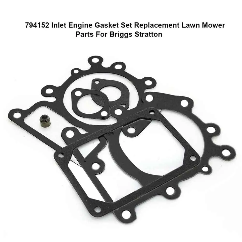 794152 Lawn Mower Parts Replacement Power Tool Farm Craftsman Engine Gasket Set Garden Repairing Yard Cover Metal Inlet
794152 Lawn Mower Parts Replacement Power Tool Farm Craftsman Engine Gasket Set Garden Repairing Yard Cover Metal Inlet