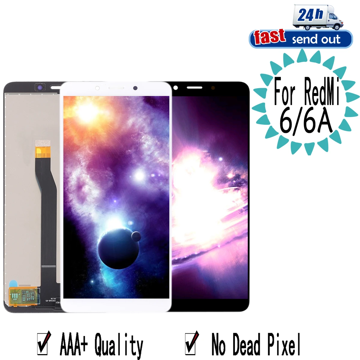 5.45" LCD For XIAOMI Redmi 6A LCD Display Touch Screen Tested Digitizer Assembly For XIAOMI Redmi 6
5.45" LCD For XIAOMI Redmi 6A LCD Display Touch Screen Tested Digitizer Assembly For XIAOMI Redmi 6