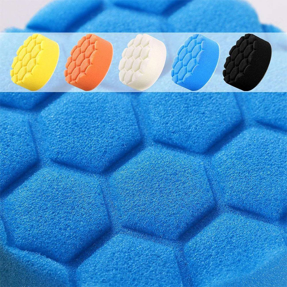 19 Pcs 3 Inch Buffing Waxing Polishing Sponge Pad Kit For Car Cleaning Tools Accessories Compound-Polishing-Auto Drill Adapter
19 Pcs 3 Inch Buffing Waxing Polishing Sponge Pad Kit For Car Cleaning Tools Accessories Compound-Polishing-Auto Drill Adapter