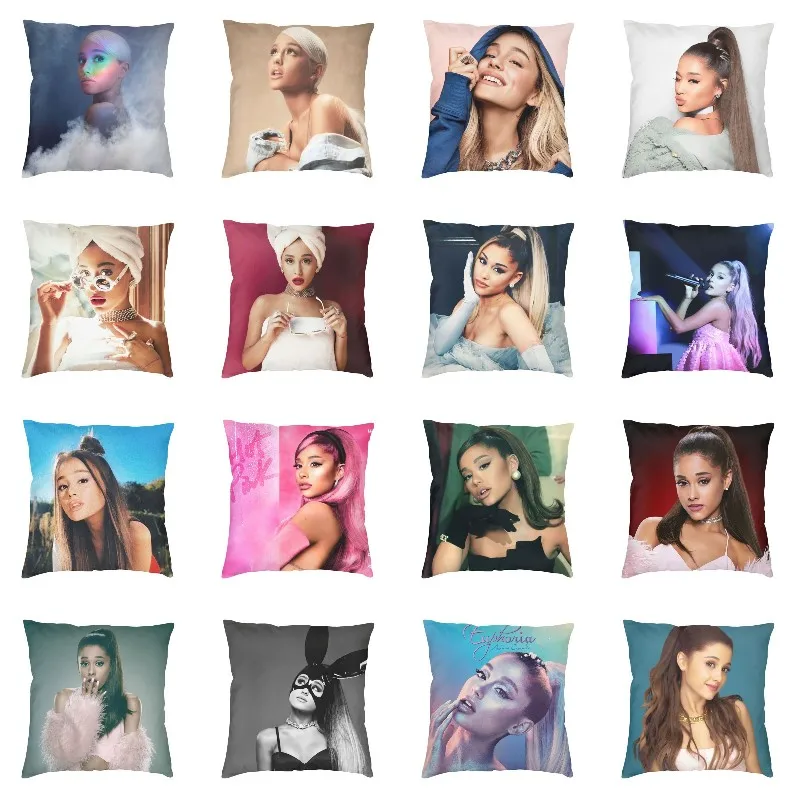 Роскошные наволочки Ariana Grande 45x45 см, популярные декоративные наволочки для диванной подушки певицы 
Роскошные наволочки Ariana Grande 45x45 см, популярные декоративные наволочки для диванной подушки певицы