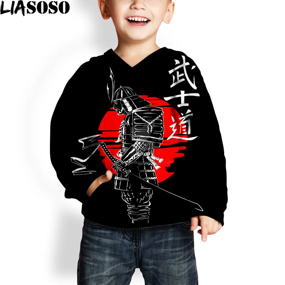 LIASOSO 2021 New Japanese Samurai Tattoo 3D Printed Punk Style Children's Sweatshirt Harajuku Hoodie Vintage Unisex Pullover
LIASOSO 2021 New Japanese Samurai Tattoo 3D Printed Punk Style Children's Sweatshirt Harajuku Hoodie Vintage Unisex Pullover