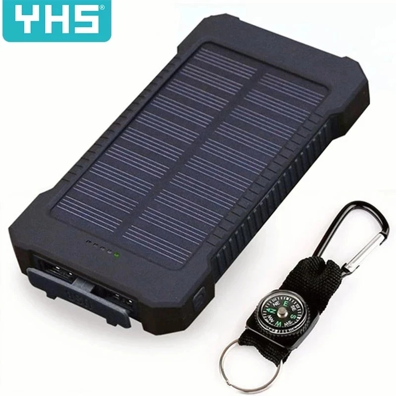 Top Solar Power Bank Waterproof 30000mAh Solar Charger 2 USB Ports External Charger Powerbank for Xiaomi MI iPhone 8 CD13
Top Solar Power Bank Waterproof 30000mAh Solar Charger 2 USB Ports External Charger Powerbank for Xiaomi MI iPhone 8 CD13