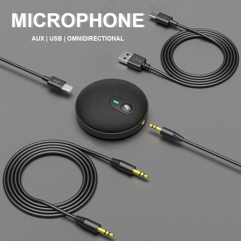 Professionnel Mini Computer Microphone Omnidirectional Aux 3.5mm Tablettop USB Micphone Condenser Microfono for Laptop PC Phone
Professionnel Mini Computer Microphone Omnidirectional Aux 3.5mm Tablettop USB Micphone Condenser Microfono for Laptop PC Phone