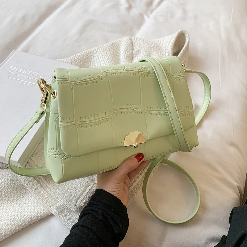 High Quality Leather Crossbody Shoulder Bags for Women 2021 Luxury Brand Women's Underarm Bag Casual Concise Messenger Bag
High Quality Leather Crossbody Shoulder Bags for Women 2021 Luxury Brand Women's Underarm Bag Casual Concise Messenger Bag
