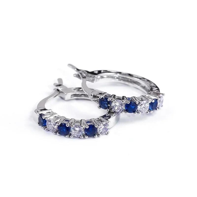 Luxury Colorful Zircon Women's Crystal Earrings Fashion Personality Simple Diamond Creative Wedding Birthday Party Jewelry Gift
Luxury Colorful Zircon Women's Crystal Earrings Fashion Personality Simple Diamond Creative Wedding Birthday Party Jewelry Gift