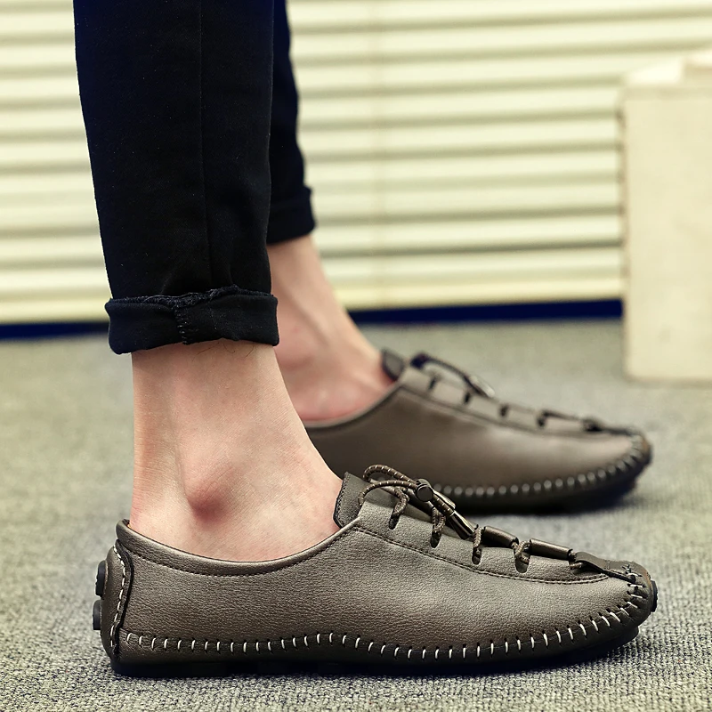 Мужские туфли ручной работы в стиле ретро, черные, красные, коричневые мягкие удобные кожаные мокасины, дышащая обувь для вождения, 2021
Мужские туфли ручной работы в стиле ретро, черные, красные, коричневые мягкие удобные кожаные мокасины, дышащая обувь для вождения, 2021