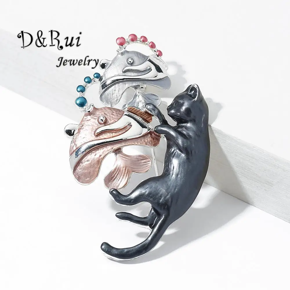 Cute Animal Brooches Cat Pin High Quality Trend Enamel Clown Fish Brooch Pins Winter Coat Accessories for Women Kids Girls Gifts 
Cute Animal Brooches Cat Pin High Quality Trend Enamel Clown Fish Brooch Pins Winter Coat Accessories for Women Kids Girls Gifts