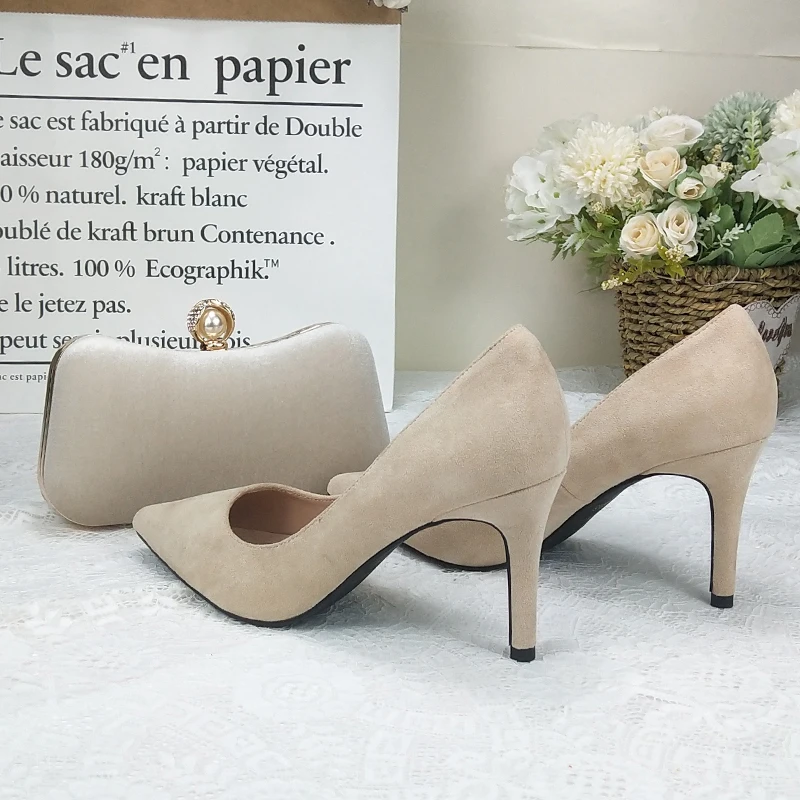 BaoYaFang apricot Wedding shoes with matching bags bags Ladies woman sweet party dress shoe Pointed Toe Pumps fashion Purse set
BaoYaFang apricot Wedding shoes with matching bags bags Ladies woman sweet party dress shoe Pointed Toe Pumps fashion Purse set