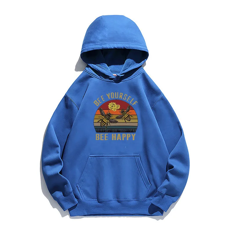 Women Hoodie Bee Yourself Bee Happy Printed Hoodies Women Fleece Long Sleeve Loose Sweatshirt with Hat Girls Pullovers Winter
Women Hoodie Bee Yourself Bee Happy Printed Hoodies Women Fleece Long Sleeve Loose Sweatshirt with Hat Girls Pullovers Winter