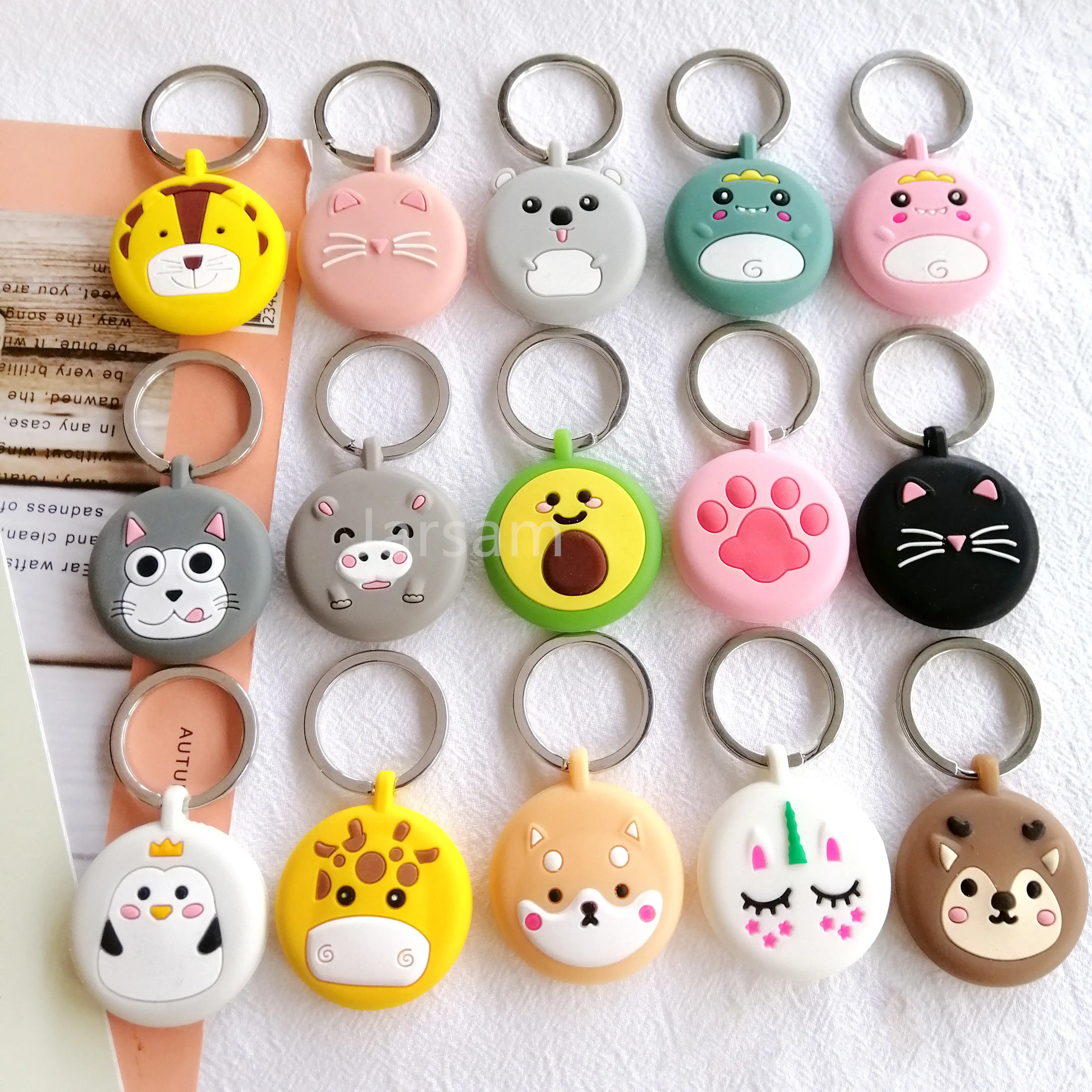 cute For Airtag Case Silicone Cartoons Protective Sleeve Cover animal Keychain Airtags-tracker For Airtags Accessorie
cute For Airtag Case Silicone Cartoons Protective Sleeve Cover animal Keychain Airtags-tracker For Airtags Accessorie