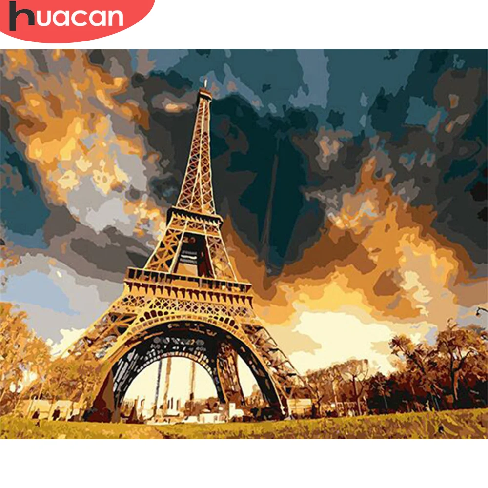 HUACAN Paint By Number Tower Drawing On Canvas DIY Pictures By Numbers Landscape Kits Hand Painted Painting Art Gift Home Decor
HUACAN Paint By Number Tower Drawing On Canvas DIY Pictures By Numbers Landscape Kits Hand Painted Painting Art Gift Home Decor