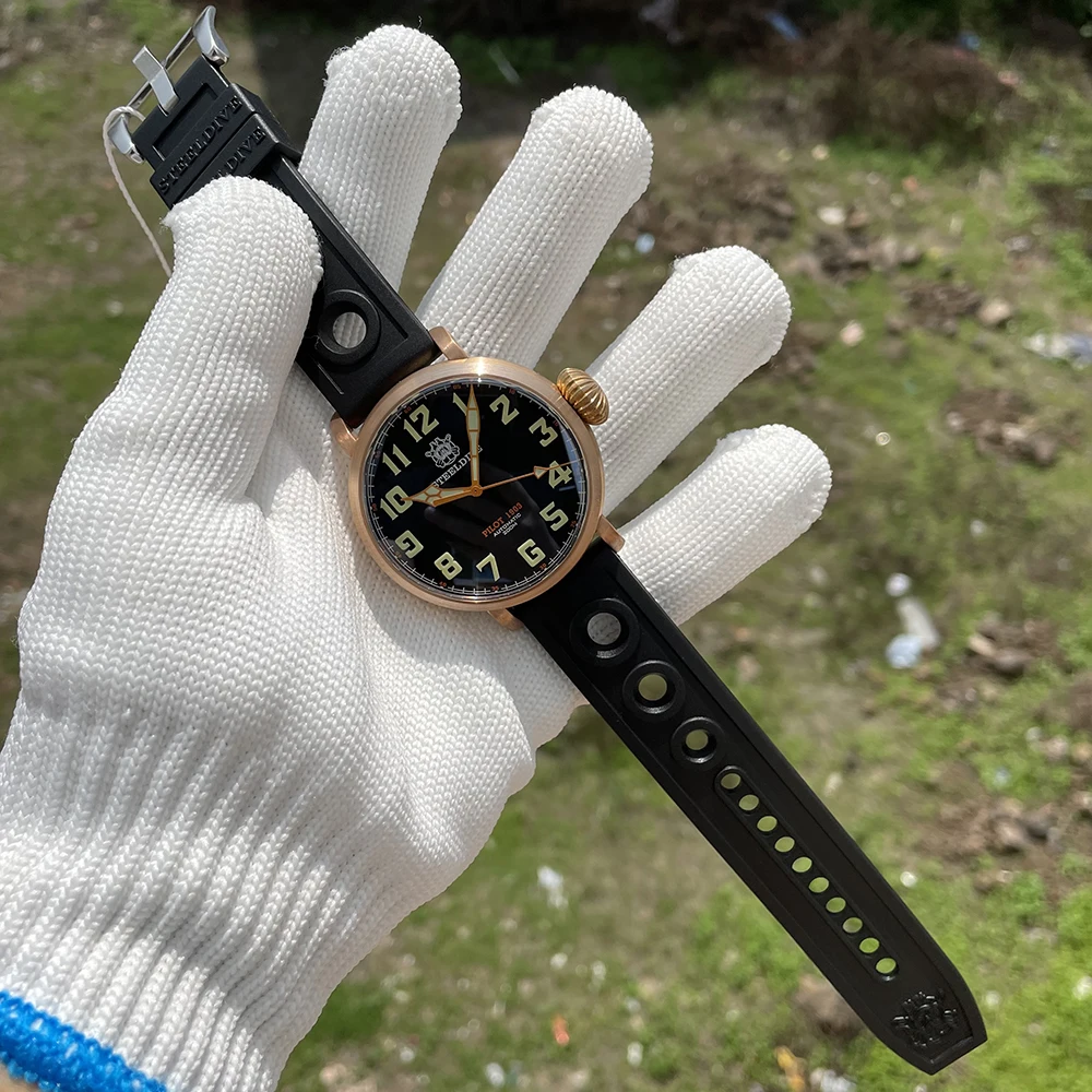 Steeldive Bronze Diver Watch Luminous Unique Crown 200M Diving Men Watches 2020 Luxury Automatic Mechanical Wrist Watch SD1903S
Steeldive Bronze Diver Watch Luminous Unique Crown 200M Diving Men Watches 2020 Luxury Automatic Mechanical Wrist Watch SD1903S