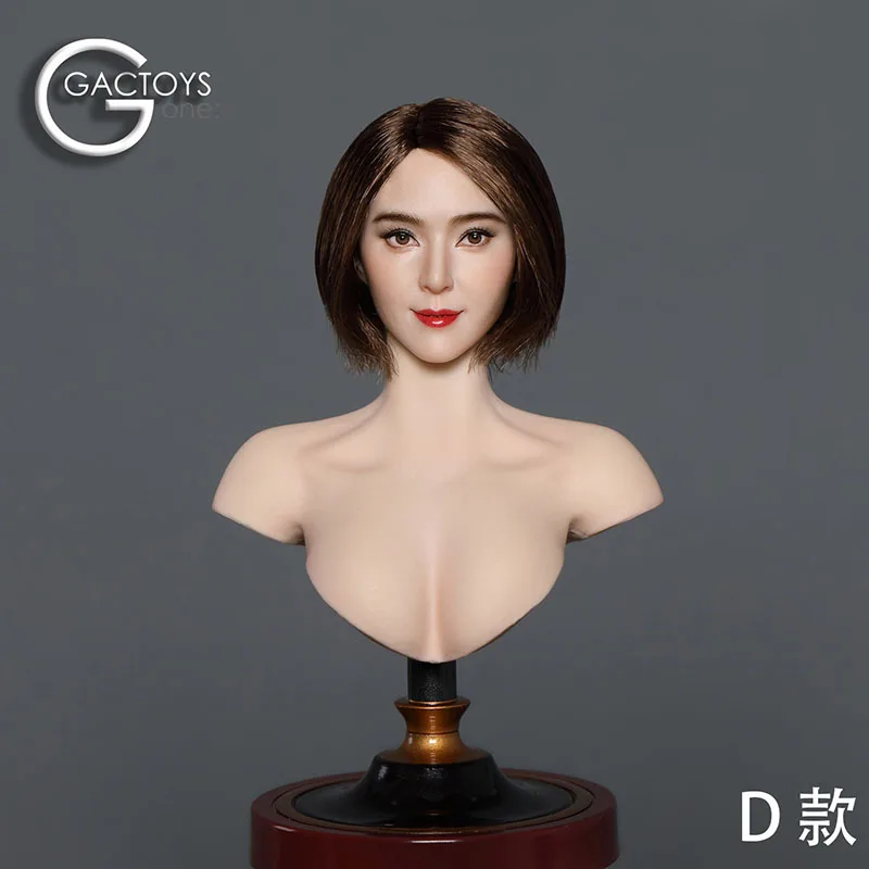 GACTOYS GC041 масштаб 1/6, азиатская красивая девушка, женская голова, скульптура, подходит для 12 дюймов, экшн-фигурка, модель тела 
GACTOYS GC041 масштаб 1/6, азиатская красивая девушка, женская голова, скульптура, подходит для 12 дюймов, экшн-фигурка, модель тела