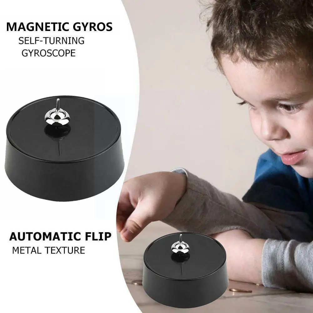 1pcs Magnetic Gyroscope Toy Intelligent Forever Moving Spinner Gyro Toy Stress Perpetual Desktop Classic Relief Motion W7f8
1pcs Magnetic Gyroscope Toy Intelligent Forever Moving Spinner Gyro Toy Stress Perpetual Desktop Classic Relief Motion W7f8