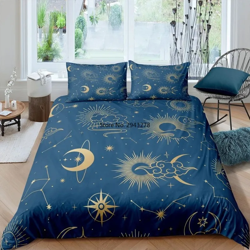 Starry Sky Blackboard Bedding Set Queen 3D Cute Cartoon Printed Duvet Cover Bedcloth 2/3pcs Home Textiles High Quality Bedspread
Starry Sky Blackboard Bedding Set Queen 3D Cute Cartoon Printed Duvet Cover Bedcloth 2/3pcs Home Textiles High Quality Bedspread