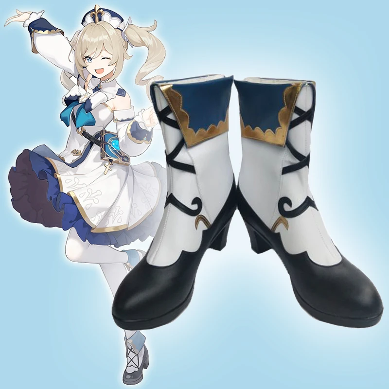 Game Genshin Impact Cosplay Shoes Barbara Shining Idol Cosplay Shoes Halloween Party Daily Leisure Shoes Sandal Boots Casual Hot
Game Genshin Impact Cosplay Shoes Barbara Shining Idol Cosplay Shoes Halloween Party Daily Leisure Shoes Sandal Boots Casual Hot