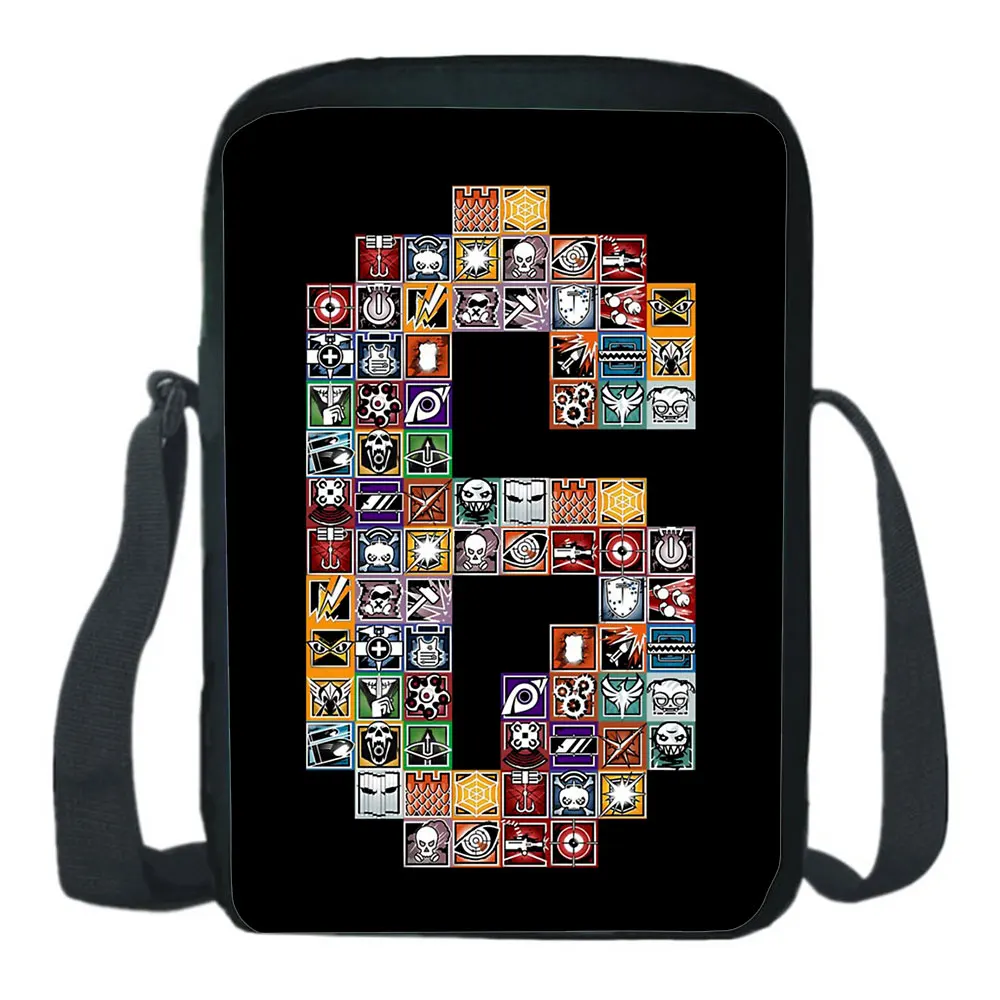 Game Rainbow Six Siege Mini Shoulder Bags Phone Bag Women Crossbody Bags Ladies Handbag Messenger Bags Girls Small Satchel
Game Rainbow Six Siege Mini Shoulder Bags Phone Bag Women Crossbody Bags Ladies Handbag Messenger Bags Girls Small Satchel