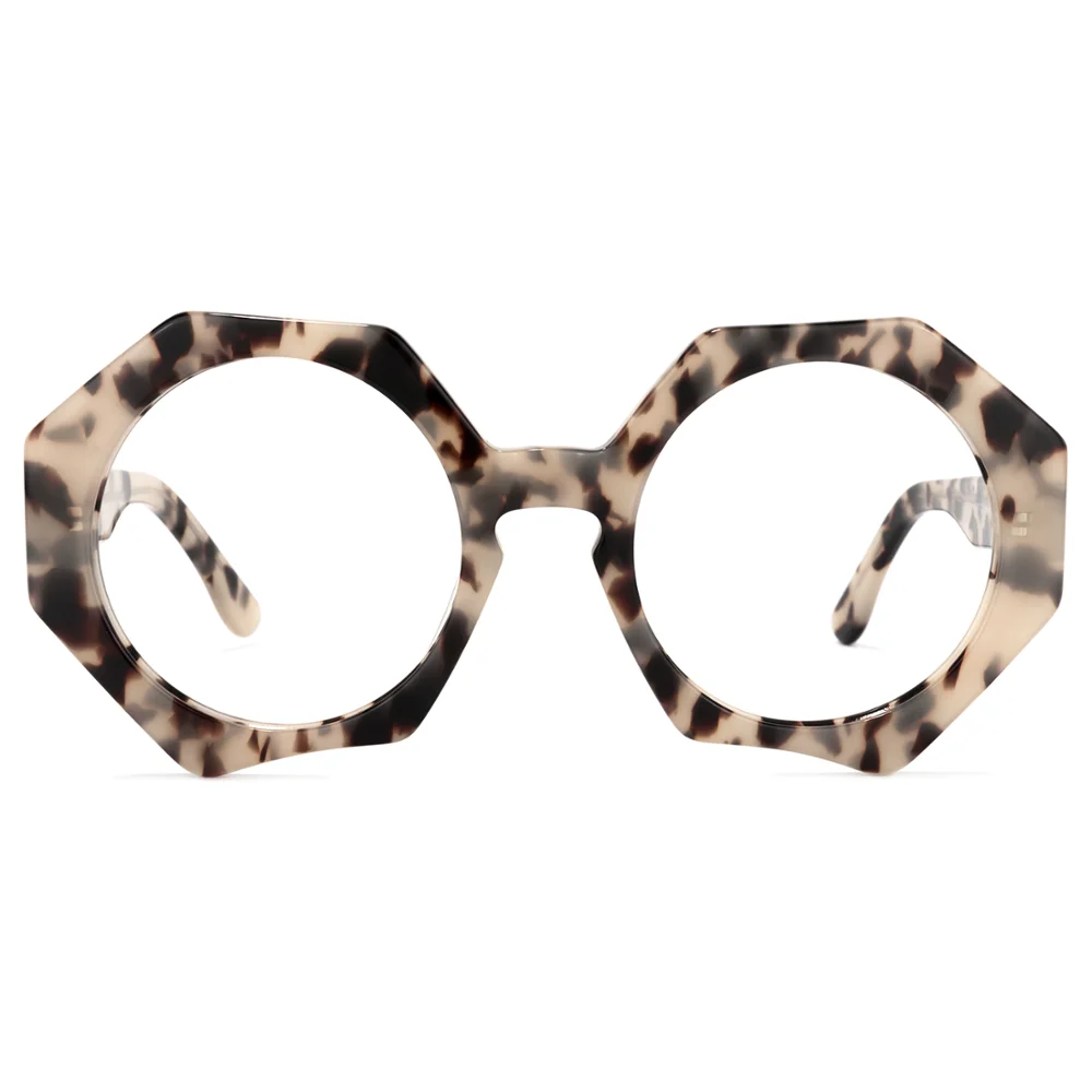 Zeelool Stylish Geometric Eyeglasses Frame for Women with Non-prescription Clear Lens Hugh ZOP01887 
Zeelool Stylish Geometric Eyeglasses Frame for Women with Non-prescription Clear Lens Hugh ZOP01887