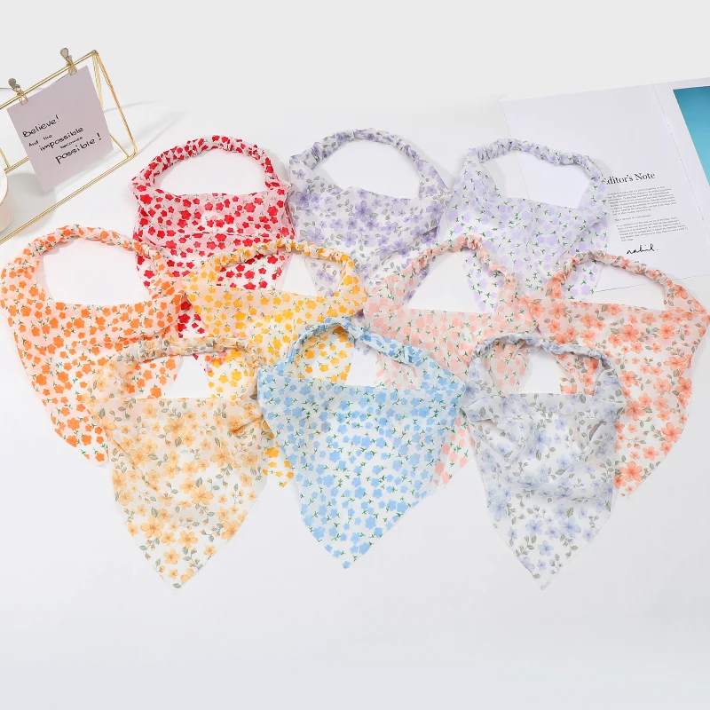 Floral Women's Hair Band Headdress Fashion Trend Flower Print Small Sober Style Hair Ornament Fabric Thin Elastic Headdress 2021 
Floral Women's Hair Band Headdress Fashion Trend Flower Print Small Sober Style Hair Ornament Fabric Thin Elastic Headdress 2021