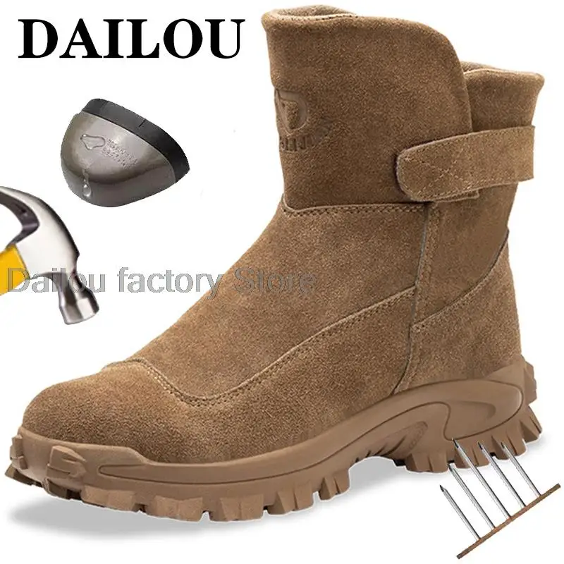 Safety Boots Winter Men Work Shoes Warm Steel Toe Work Boots Indestructible Industrial Shoes For Martin Boot Security Work Shoes
Safety Boots Winter Men Work Shoes Warm Steel Toe Work Boots Indestructible Industrial Shoes For Martin Boot Security Work Shoes
